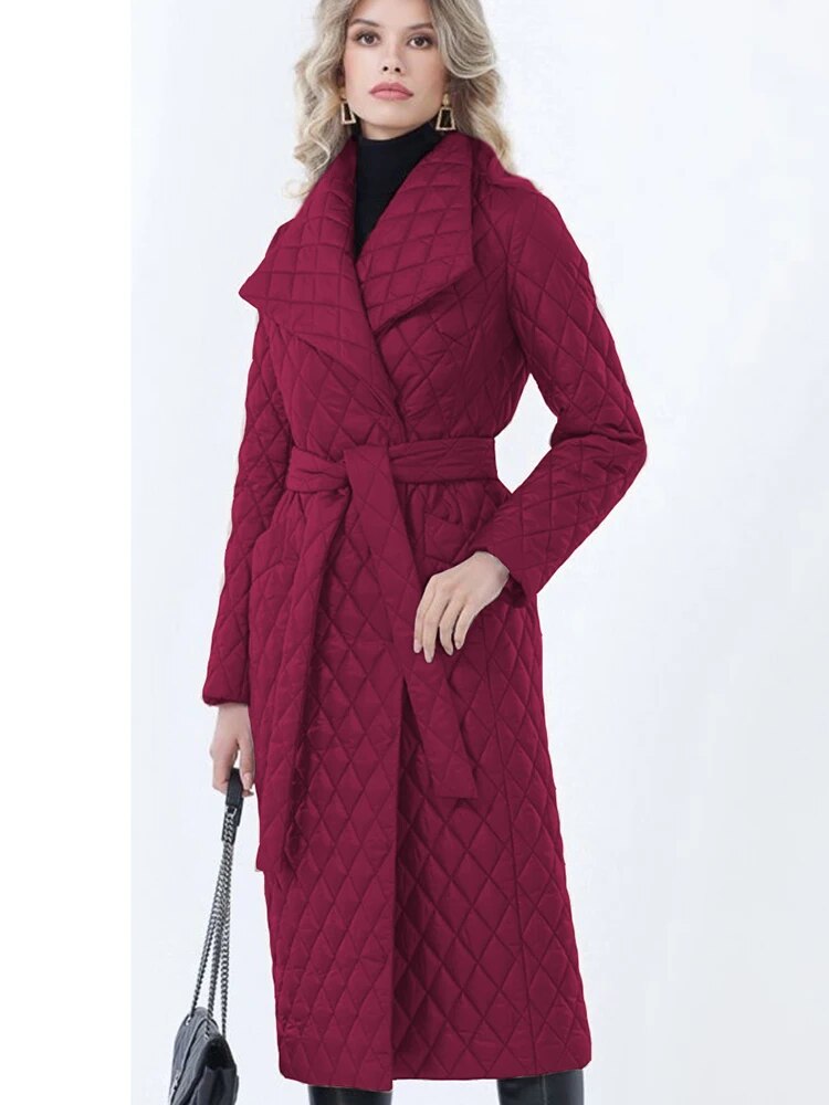 Variant image for Dam Vinterkappa Elegant Polyester för Kalla Dagar-9