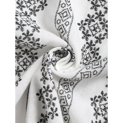 Herrskjorta Modern Bomull med Framficka Stylish Comfort-4