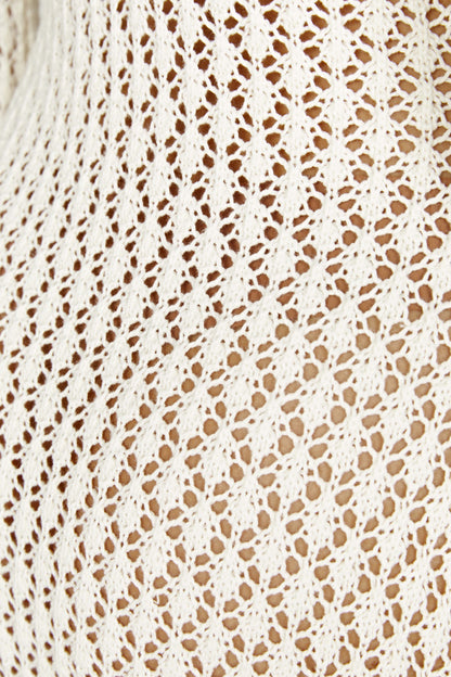 Damklänning Avslappnad Silhuett Klippta Ärmar 100% Bomull-6