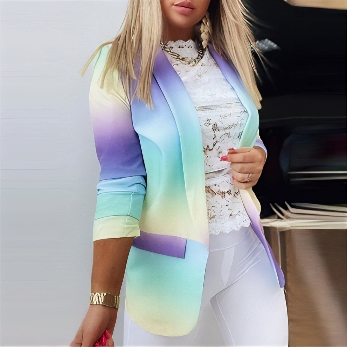 Variant image for Dam Vinterjacka Elegant Polyester För Kalla Dagar-4