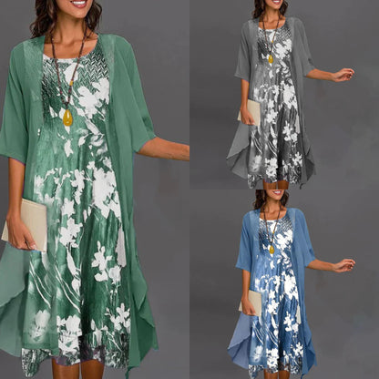 Kvinnors Klänning Elegant Design Högkvalitativt Material-2