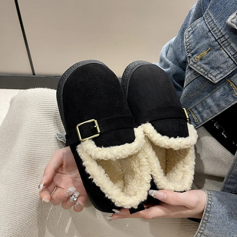 Korta Vinterstövlar för Herr i Läder med Gummisula – Elegant och Bekväm Design för Kalla Dagar 4