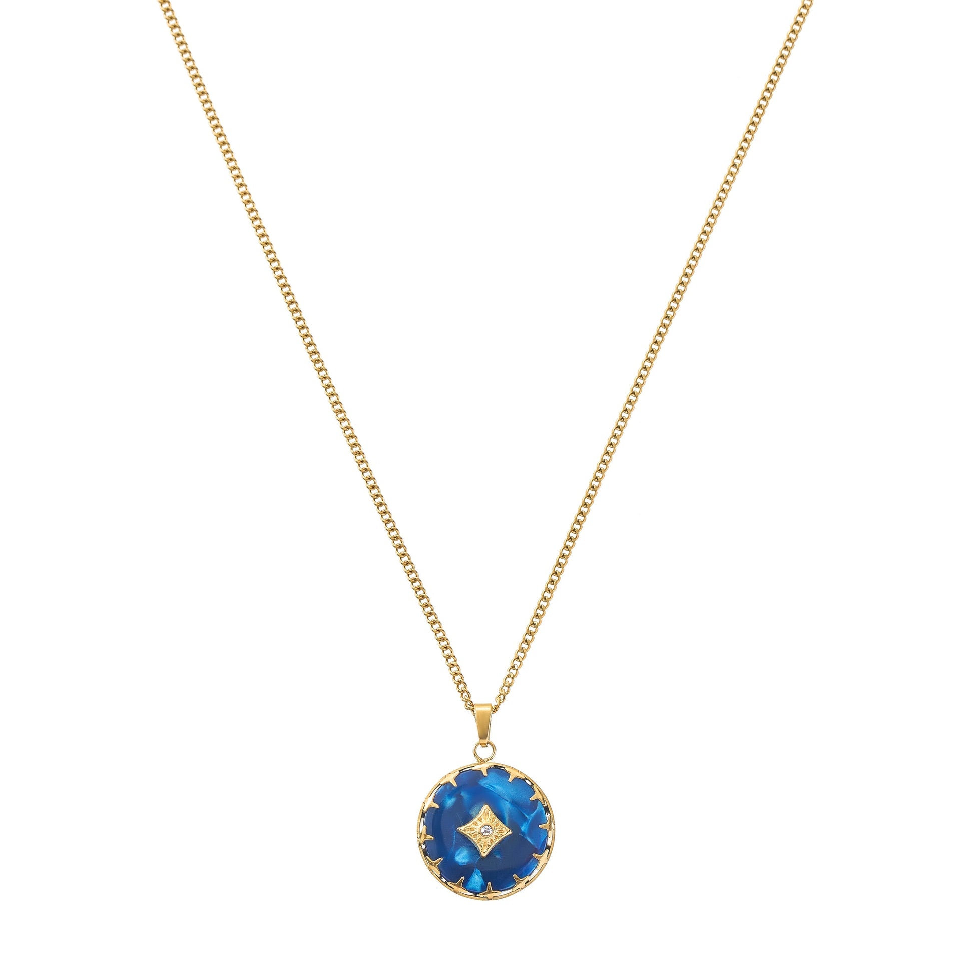 Dam Halsband Justerbar Kedja Elegant Design Kvalitetsmetall Akryl 2