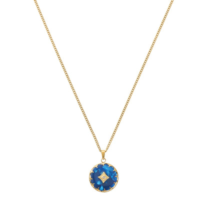 Dam Halsband Justerbar Kedja Elegant Design Kvalitetsmetall Akryl 1