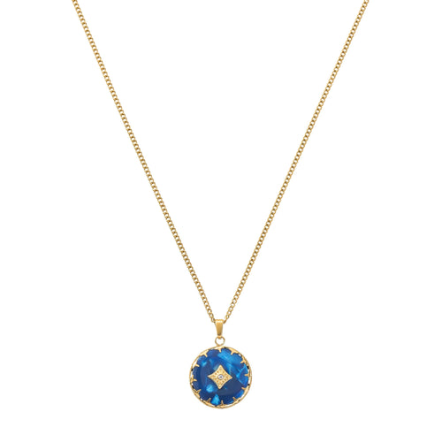 Dam Halsband Justerbar Kedja Elegant Design Kvalitetsmetall Akryl 1