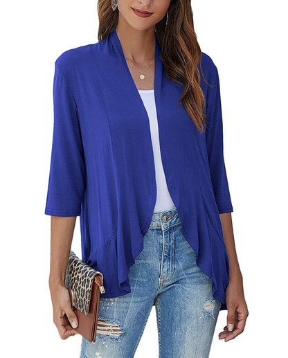 Variant image for Dam Kofta Öppen Framsida Mjuk Textil-55