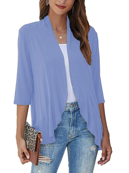 Variant image for Dam Kofta Öppen Framsida Mjuk Textil-79