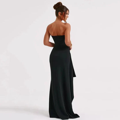Fina Dam Klänningar Figurformad Högkvalitativ Polyester 4