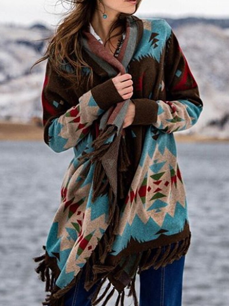 Variant image for Damjacka Klassisk Stil Högkvalitativ Polyester för Damer-17