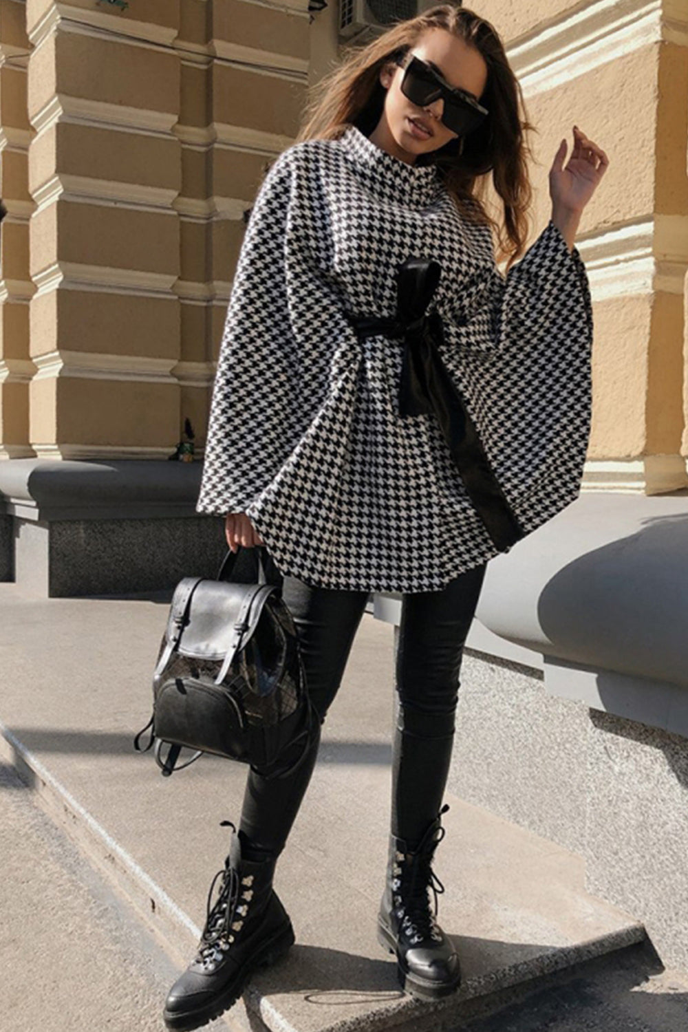 Festtoppar Dam Asymmetrisk Chiffon Lång Ärme Polyester-4