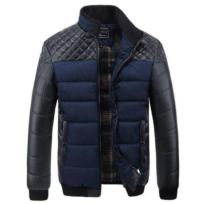 Variant image for Herr Vinterjacka Sportig Polyester Med Justerbar Huva-5