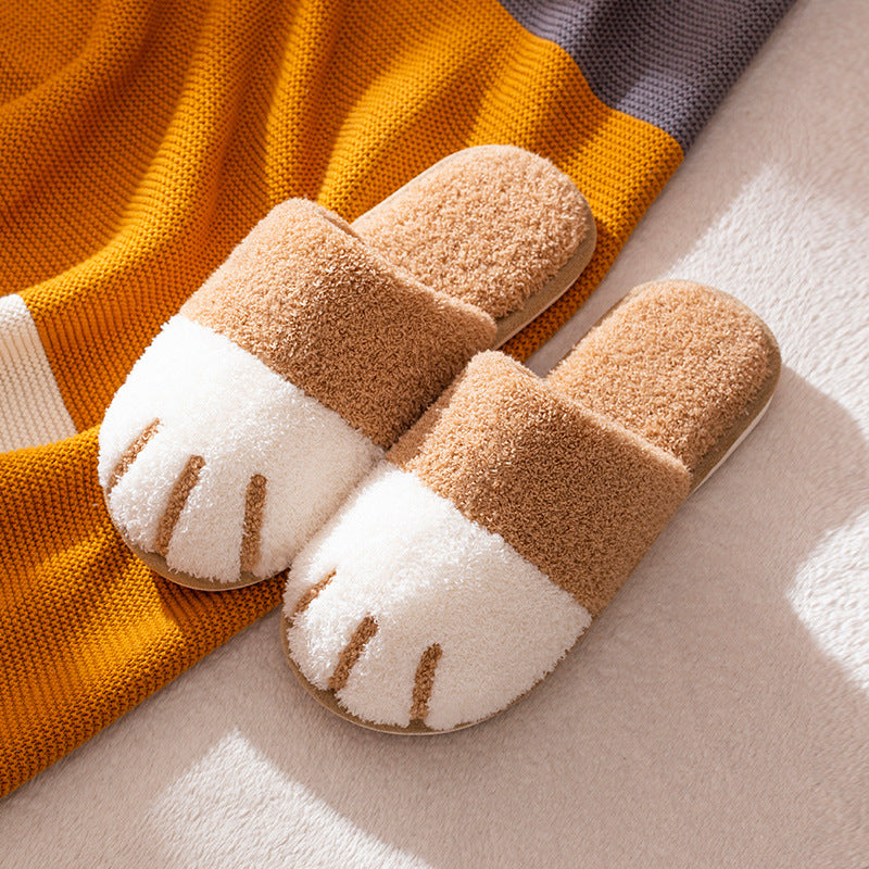 Variant image for Dam Tofflor Fleece Kattklor Slip-On Mjuk och Bekväm-10