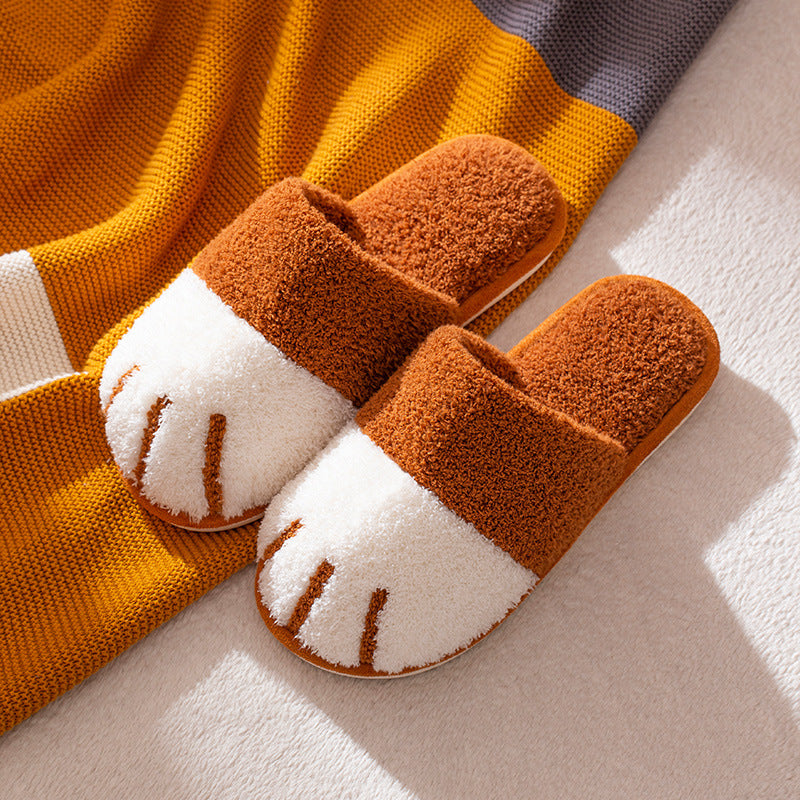 Variant image for Dam Tofflor Fleece Kattklor Slip-On Mjuk och Bekväm-7