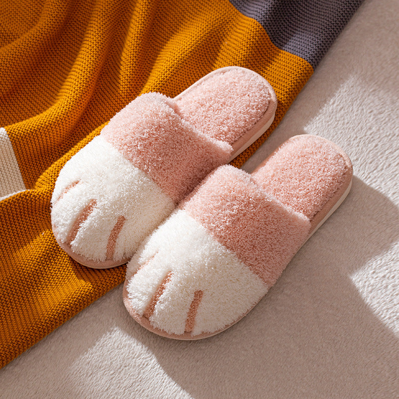 Variant image for Dam Tofflor Fleece Kattklor Slip-On Mjuk och Bekväm-4