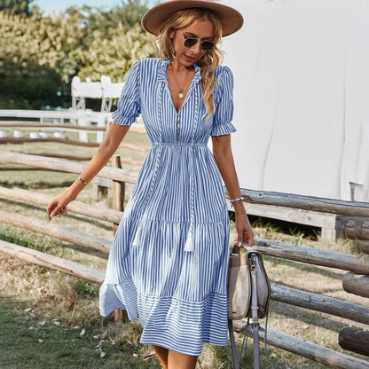 Variant image for Kvinna Midi Klänning Detaljer Polyester-1