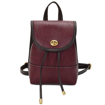Dam Mini Ryggsäck Trendig PU-Läder-6