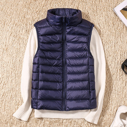 Kvinnors Gilet i Lätt Design av Högkvalitativt Tyg – Normal Passform för Skiktning, Finns i Storlekar S-3XL 6