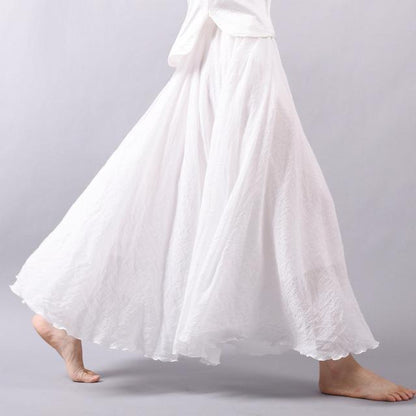 Variant image for Dam Maxikjol Boho Hög Midja Luftig Polyester-61