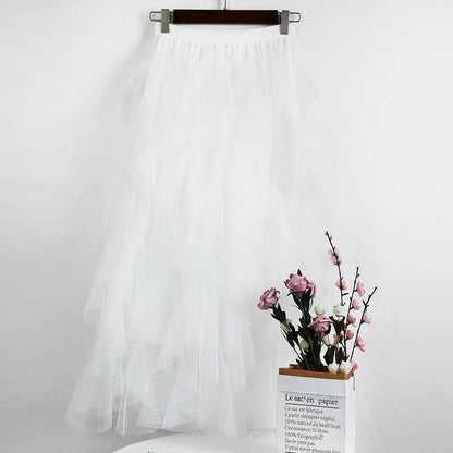 Kjol Dam Tidlös Elegans Högkvalitativt Tyg Smickrande Passform-2