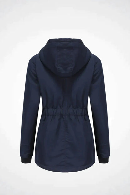 Dam Vinter Jacka Parkas Skräddarsydd Design i Högkvalitativ Polyester-6