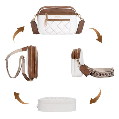 Damväska Crossbody Enkel PU Läder Mångsidig Design-2