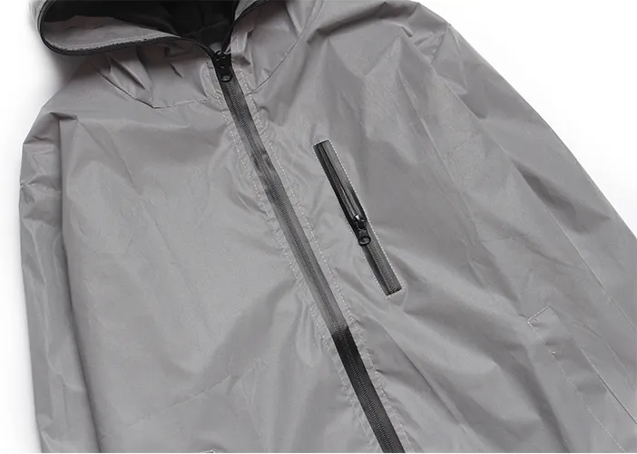 Damjacka Reflekterande Vindjacka Polyester Vatten- och Vindtät 4