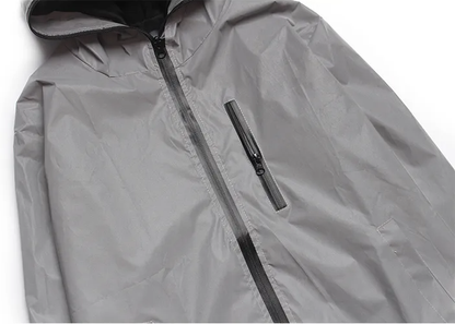 Damjacka Reflekterande Vindjacka Polyester Vatten- och Vindtät 4
