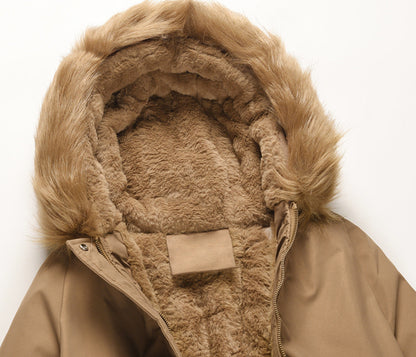 Dam Kappa Långärmad Plysch Elegant-4