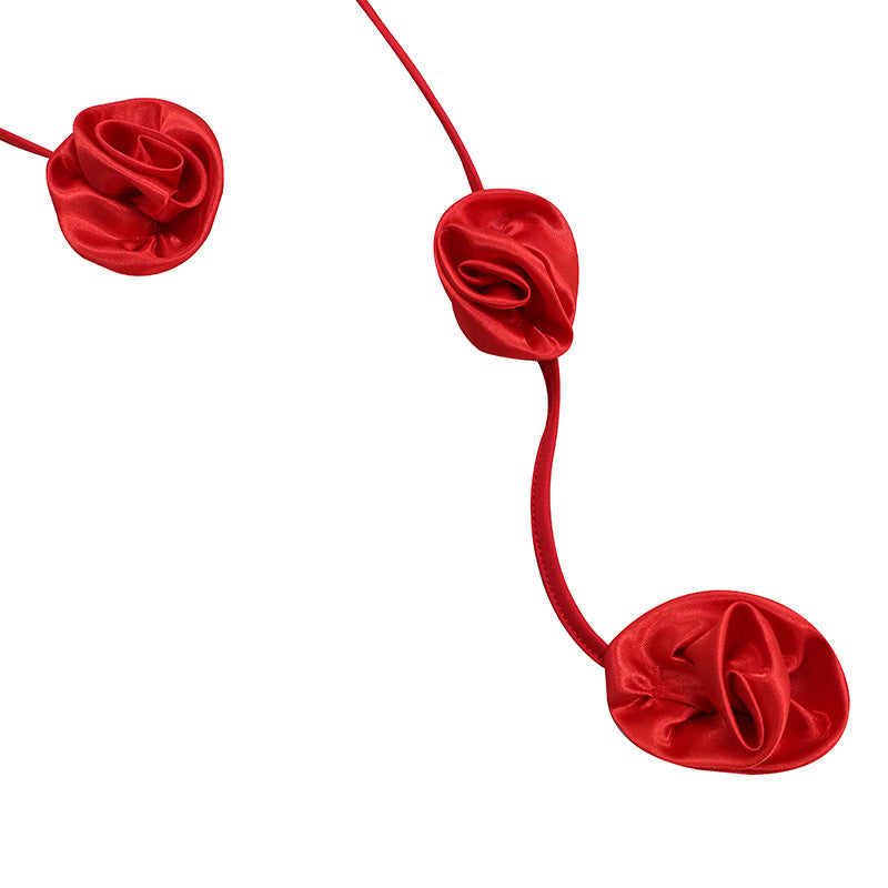 Damklänning Lång Elegant Design Högkvalitativt Tyg 4