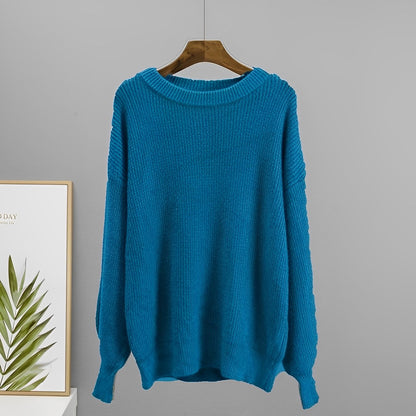 Variant image for Dam Stickad Tröja Klassisk Kashmir Mjuk och Värmande-7