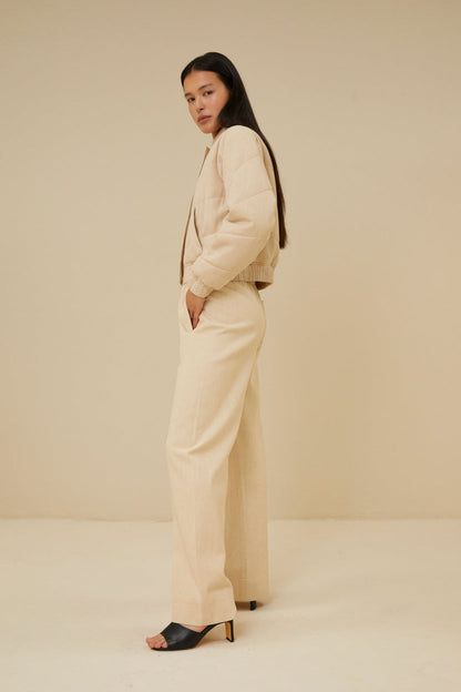 Damjacka Generös Twill Elegant Jacka för Dam 3