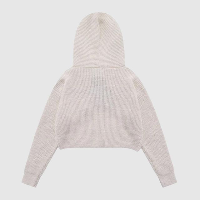 Dam Knickhoodie Kort Passform Stjärnmönster Polyester 3