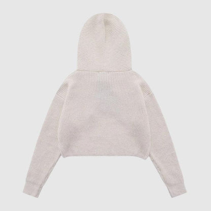 Dam Knickhoodie Kort Passform Stjärnmönster Polyester 3
