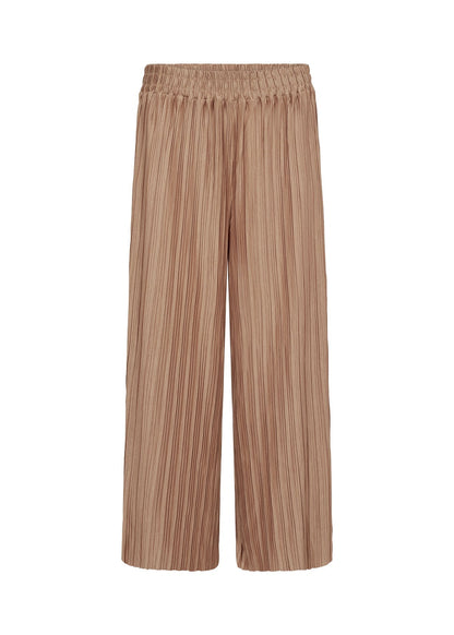 Dam Byxor Med Resår I Midjan Snygga Ribbat Tyg Återvunnen Polyester-3