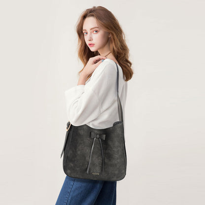 Dam Hinkväska Casual PU Läder Stor Kapacitet-3