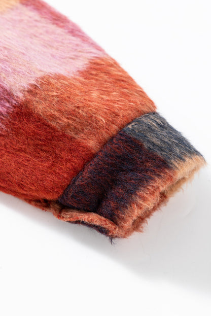 Dam Överdimensionerad Fritidsjacka med Klafffickor Polyester-4