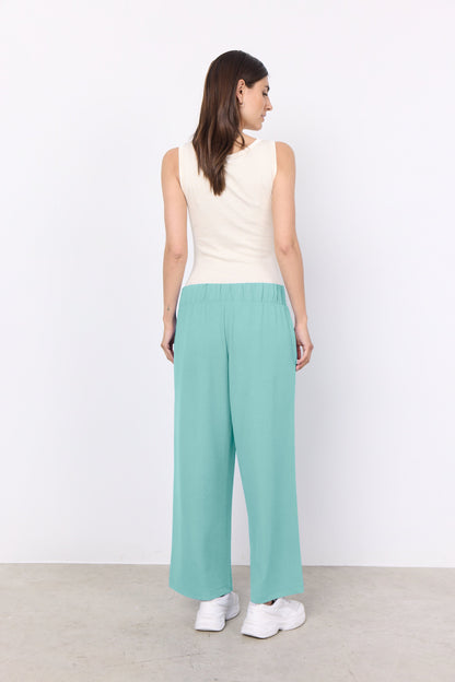 Dam Byxor med Resår i Midjan 7/8 Snygga Mjuk Återvunnen Polyester 6