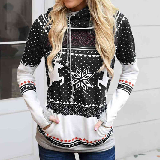 Dam Hoodie Avslappnad 100% Bomull 1