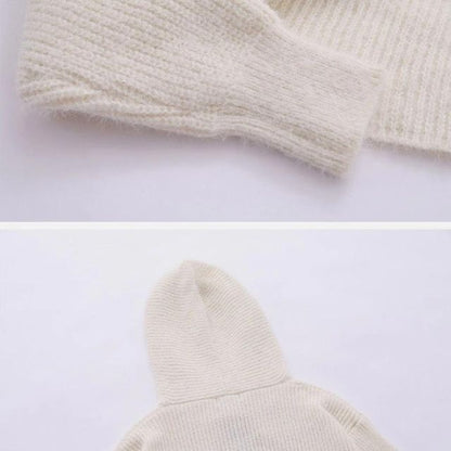 Dam Knickhoodie Kort Passform Stjärnmönster Polyester 4