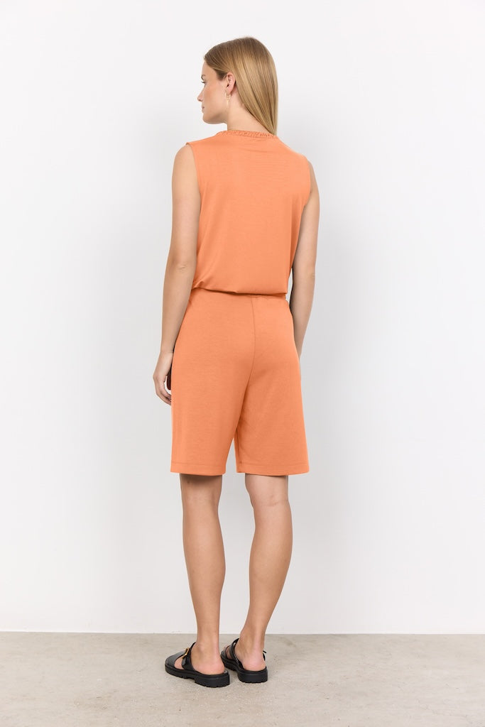 Långa Herr Shorts Avslappnad Modal/Polyester med Elastiskt Midjeband-5