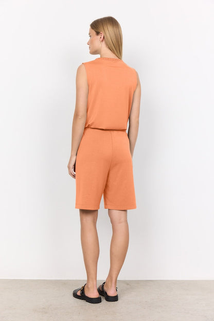 Långa Herr Shorts Avslappnad Modal/Polyester med Elastiskt Midjeband-5