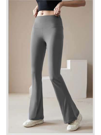 Dam Byxor Med Resår I Midjan Snygga Elastiska Material 2