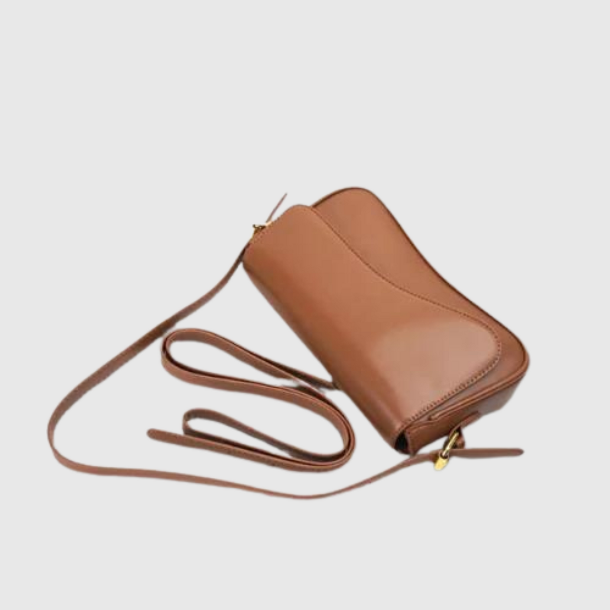 Damhandväska Trendig Läder Rymlig Design-5