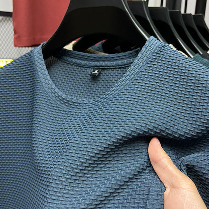 Herrskjorta Kortärmad Modern Bambu Silke 6