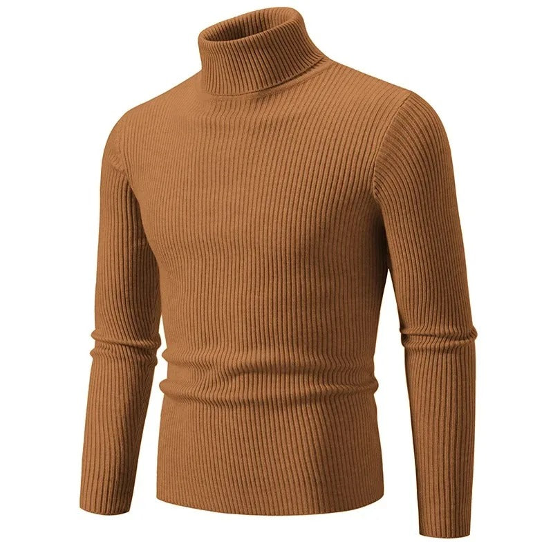 Variant image for Stickad Dam Tröja Randig Turtleneck Akrylblandning-46