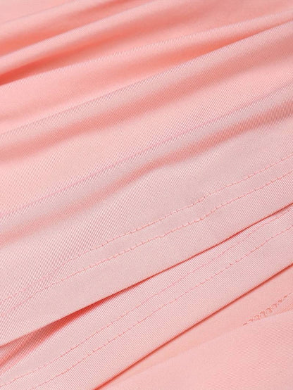 Dam Klänning Tvådelad Set Trendig Högkvalitativt Tyg-5