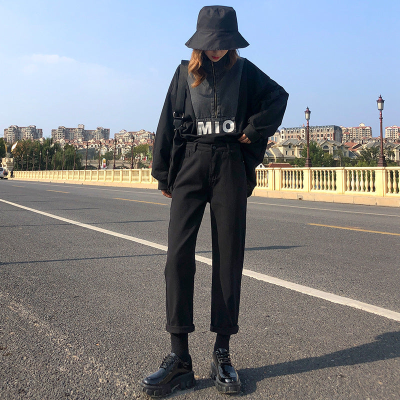 Kvinnors Byxor Mellan Modern Passform Polyester 7