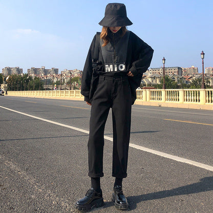 Kvinnors Byxor Mellan Modern Passform Polyester 7