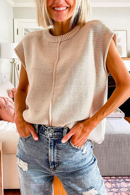 Dam T Shirt Kortärmad Rund Hals Bomull och Polyester-1