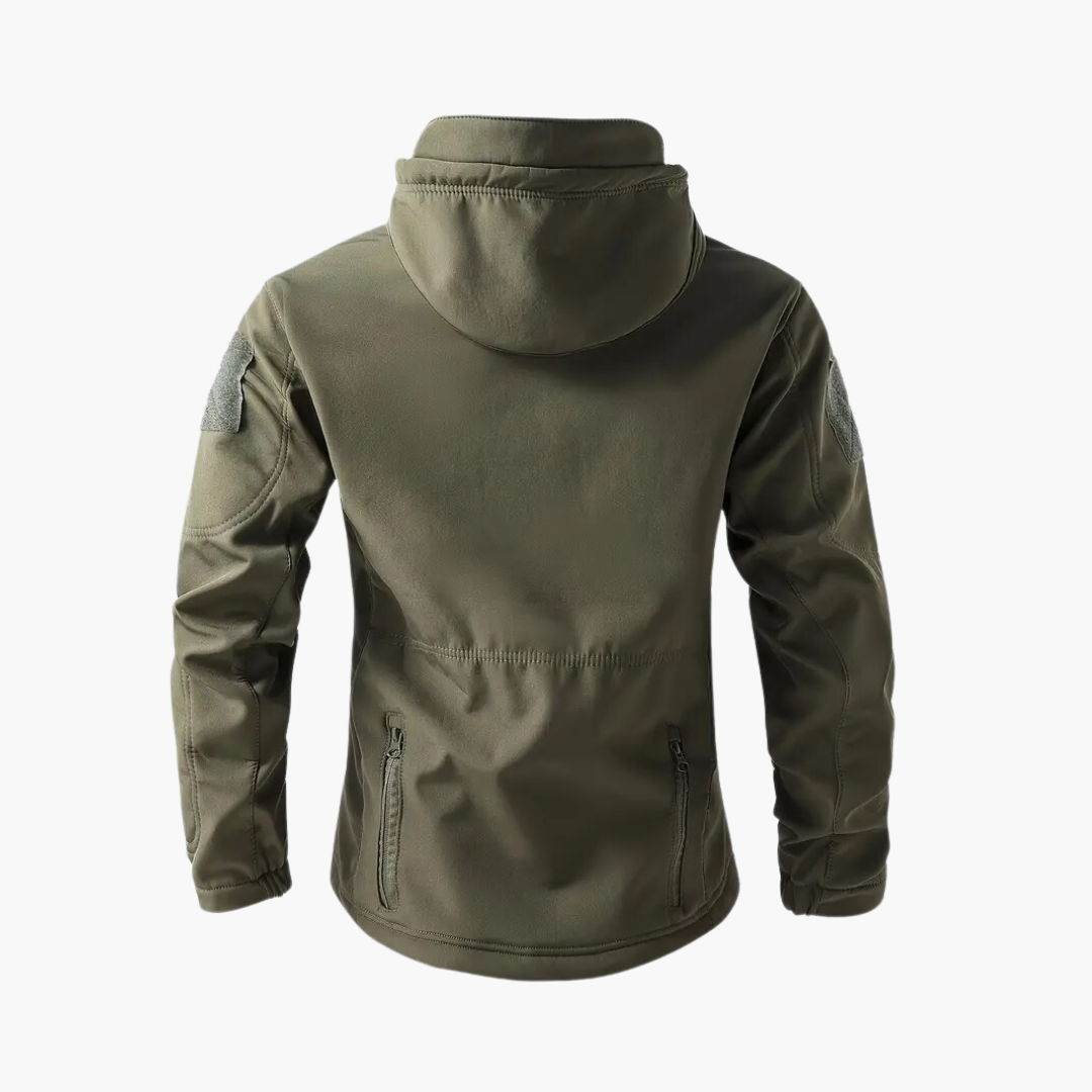 Herr Taktisk Jacka Vattentät Polyester Casual-4